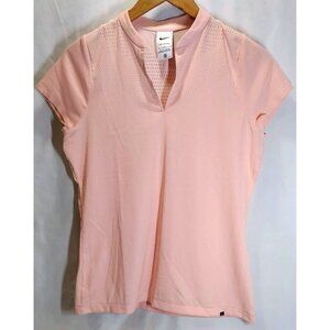 Nike Dri-Fit ADV Ace Golf Polo Medium Peach